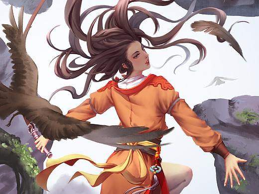 月如（个人主页-ZNDI1MzYxNjA=） - 创作习作 - 站酷设计师小鱼儿灬oO原创素材 - 站酷ZCOOL