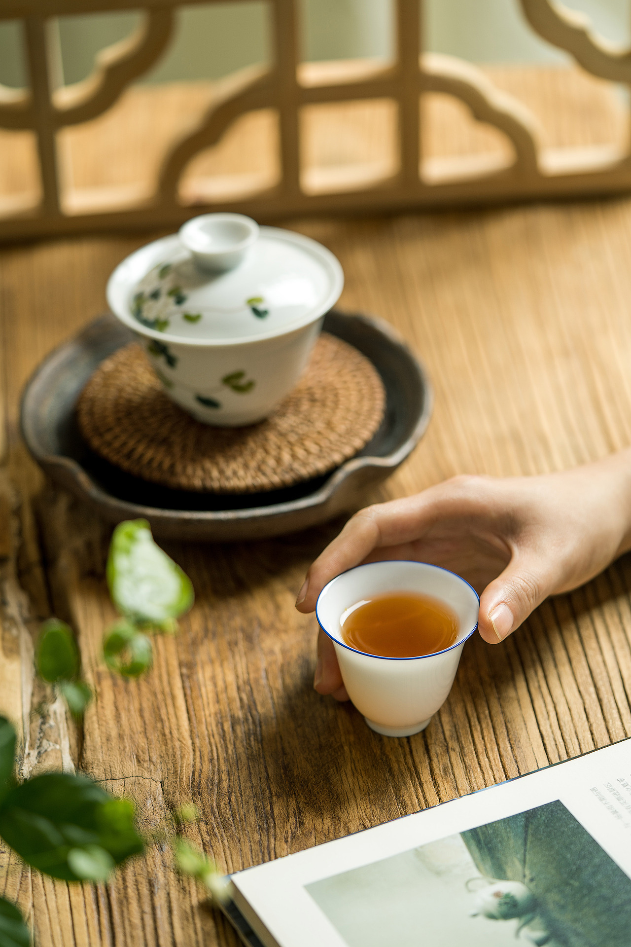 夏 | 静物摄影 滑竹梁子竹筒茶 普洱茶