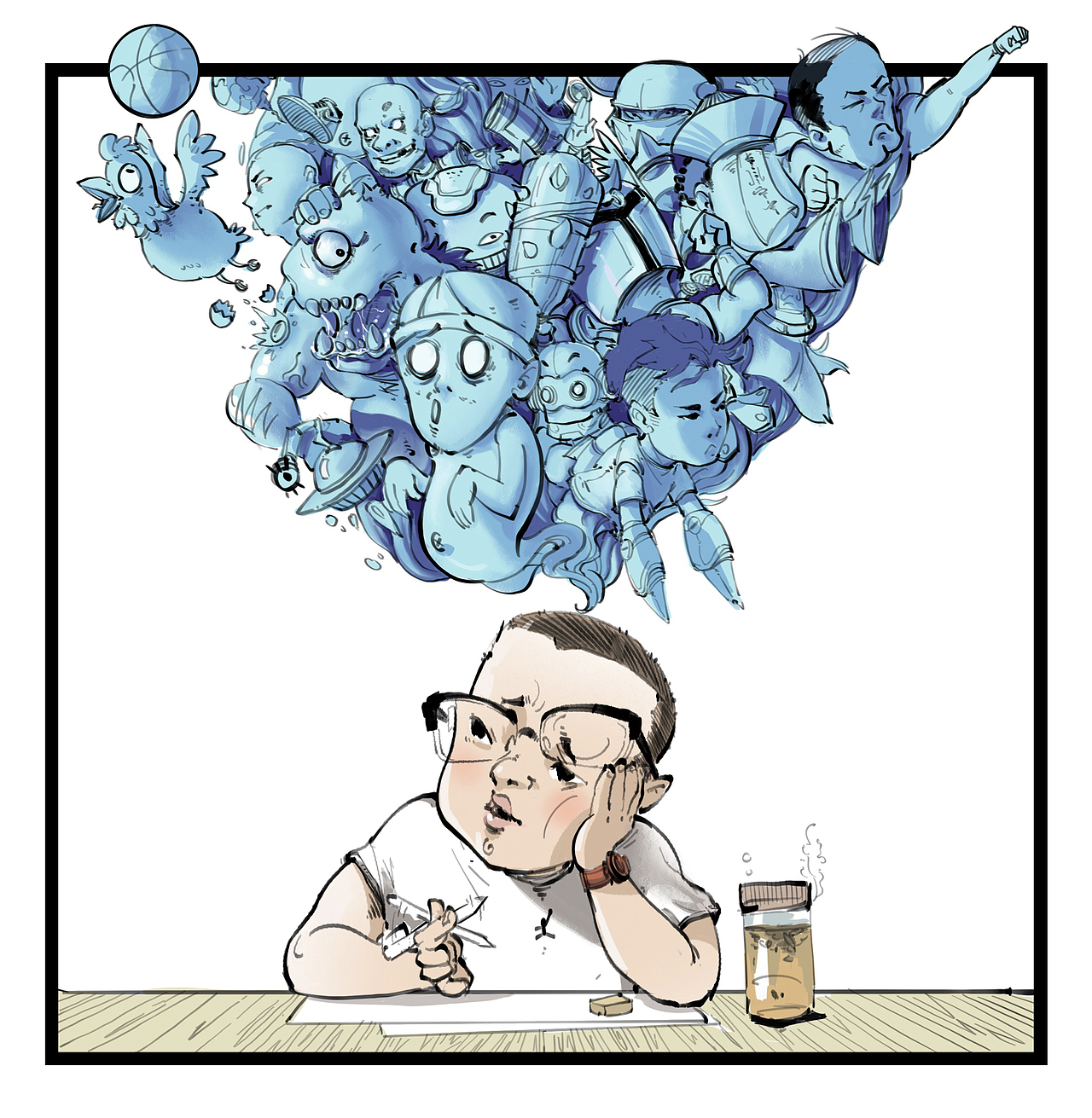 老羊的平淡生活之踩背篇