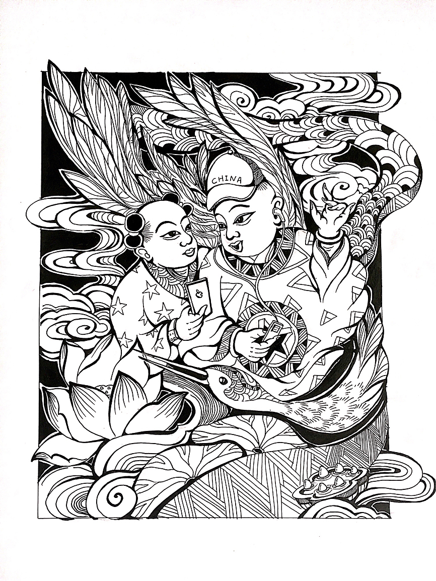考研装饰画 考研海报设计 ，优秀作业展览（图ZMjM3NTY2MDI4） - 艺术插画 - 站酷设计师大圣随便画画画原创素材 - 站酷ZCOOL