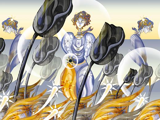 梦分之几之梦分之二（个人主页-ZNDg5Njk0NTY=） - 商业插画 - 站酷设计师峟岈原创素材 - 站酷ZCOOL