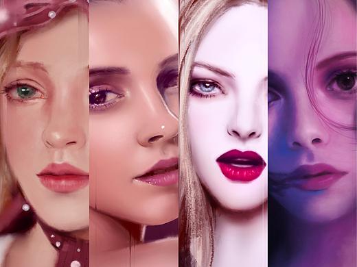 人像之类插画合集