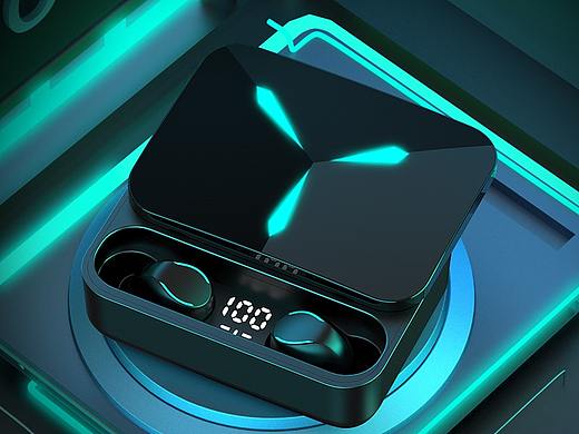 藍牙耳機詳情頁（黑紅色系）（個人主頁-ZNTA4NTc0ODA=） - 電商 - 站酷設計師首夜不吃毒原創(chuàng)素材 - 站酷ZCOOL