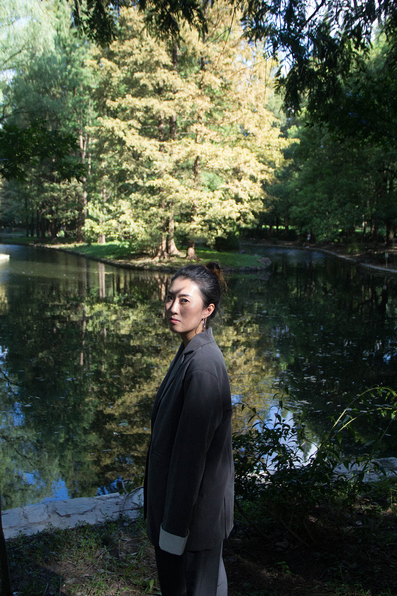 光，落在你脸上