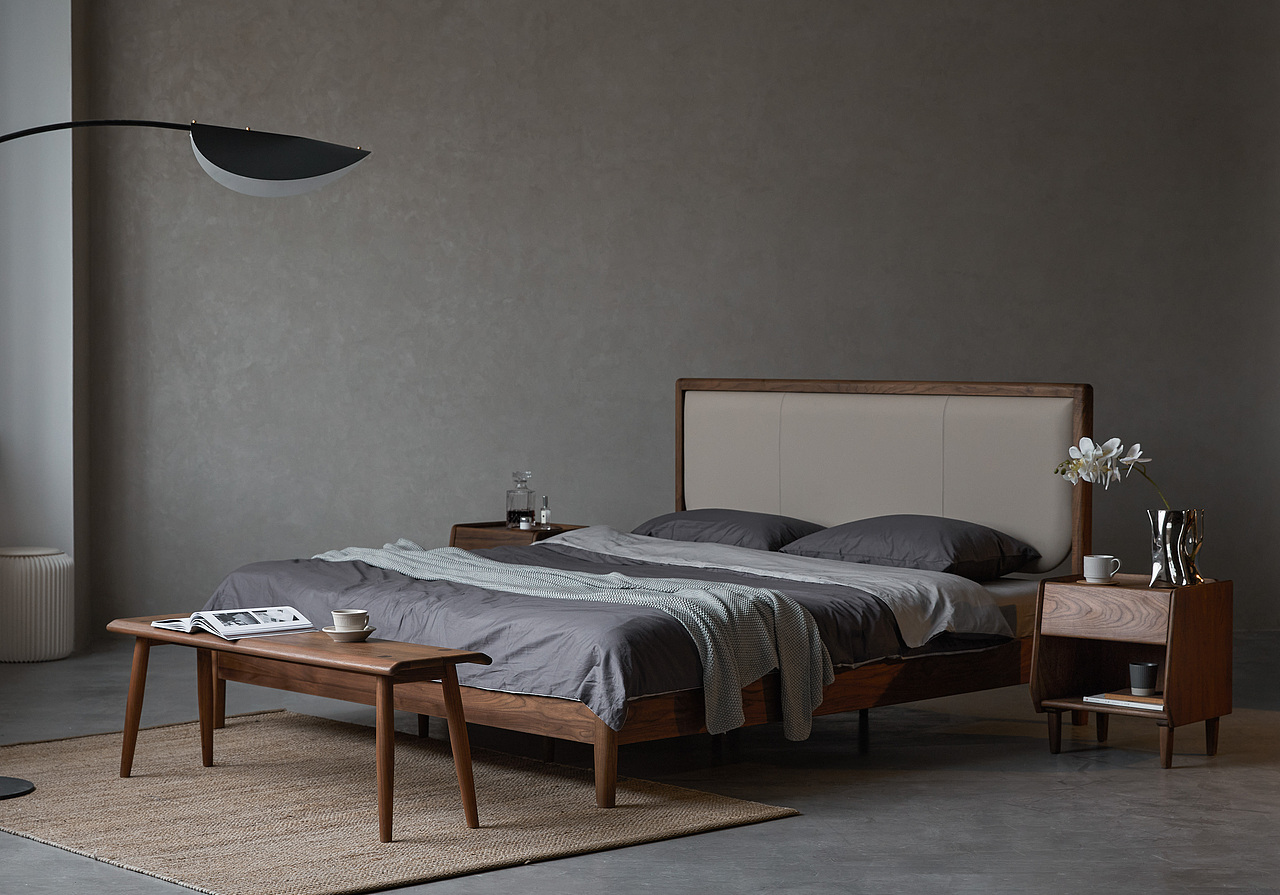 浮岛床 | 感受真皮的触感与轻松睡眠