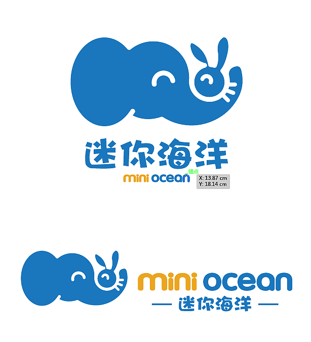 迷你海洋vi|平面|logo|tina0324 - 原创作品 - 站酷 (zcool)