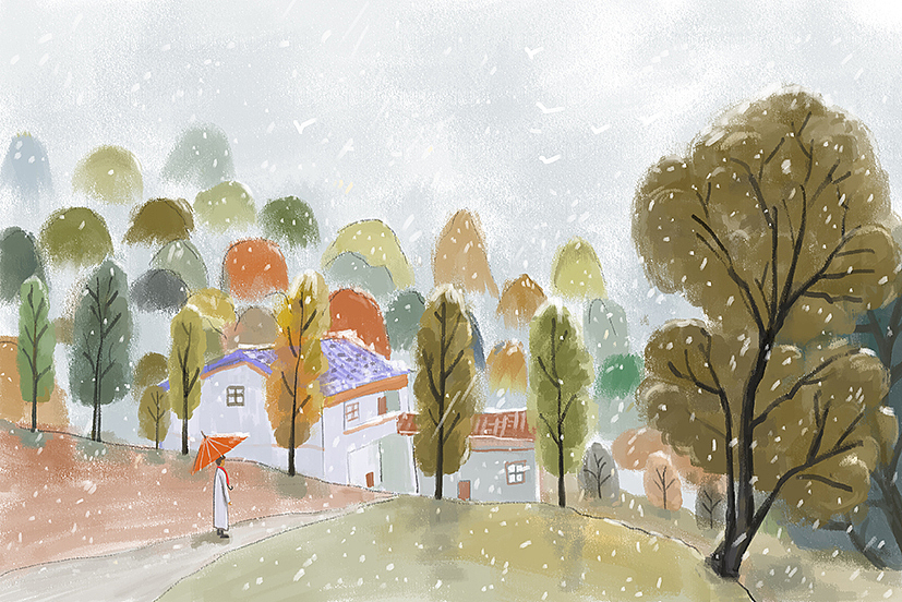 插画风景（图ZODIxOTc1ODA=） - 商业插画 - 站酷设计师舟蒲麦原创素材 - 站酷ZCOOL