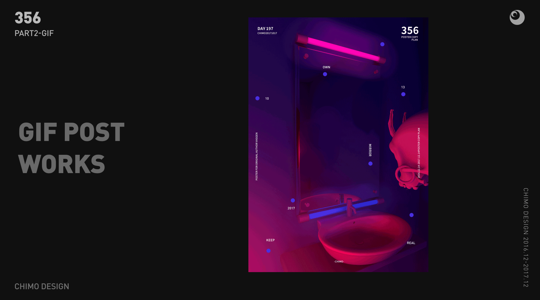 2017WORKS-356DAY POSTER PART2（图ZMTAyMjI5NTEy） - 海报 - 站酷设计师ChimoLab原创素材 - 站酷ZCOOL