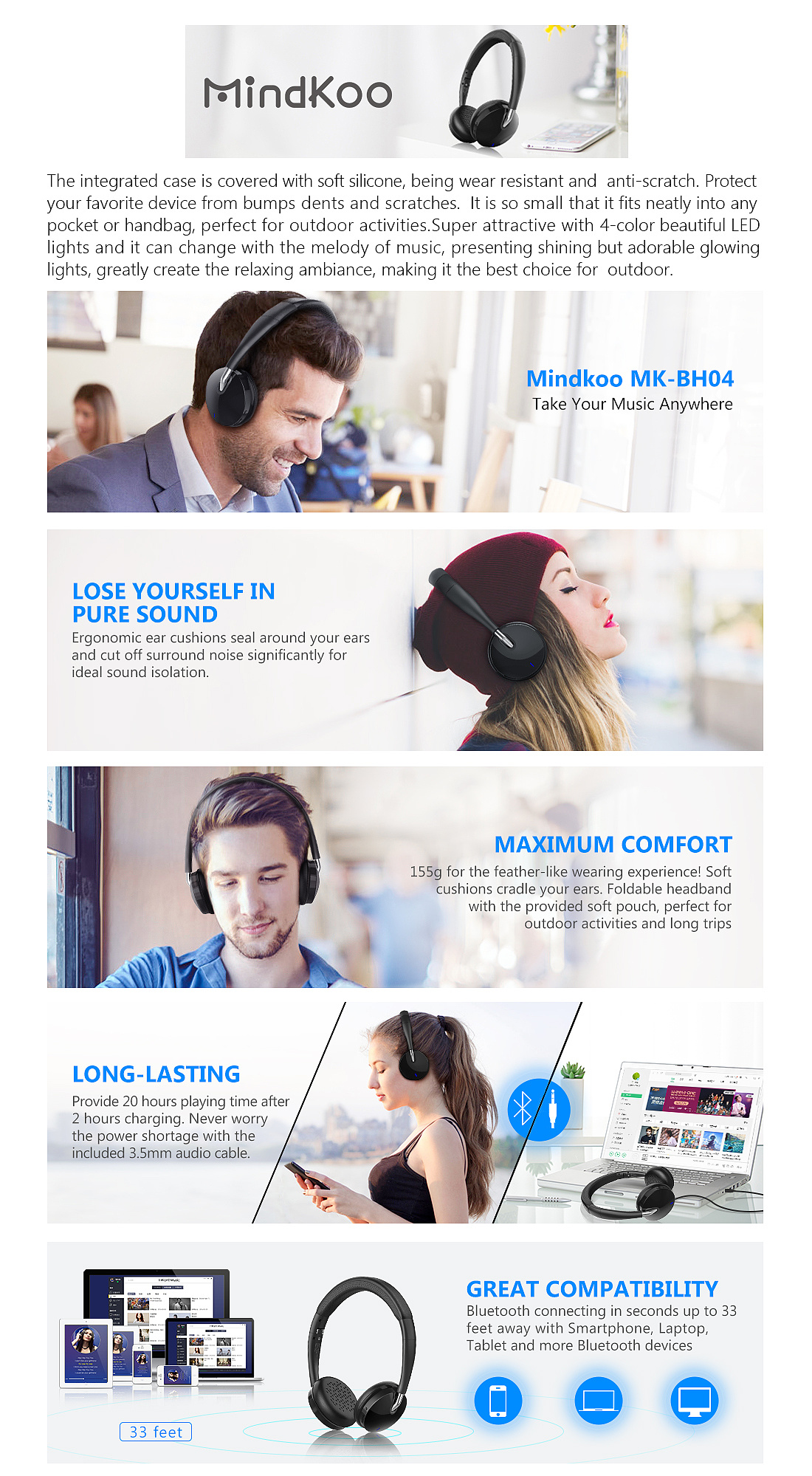 音频类 头戴压耳式蓝牙耳机 亚马逊主图,a  ebay主图