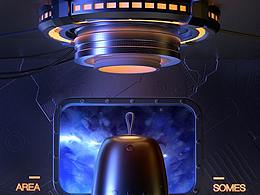 C4D科幻场景练习