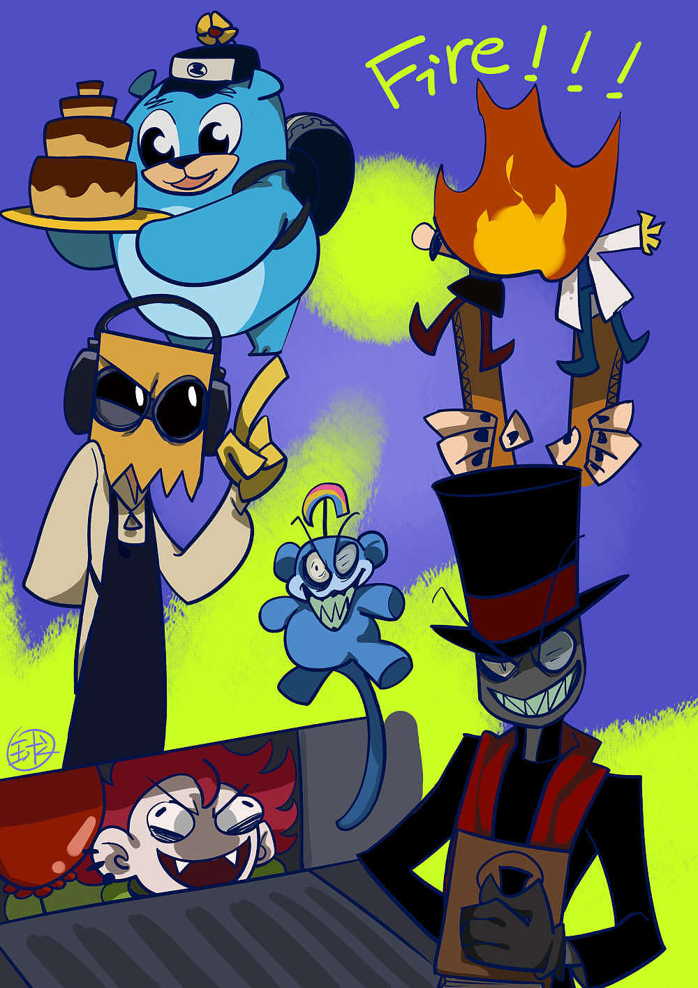 villainous同人画作合集