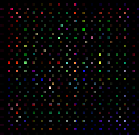 
复制图层-模式：变暗-旋转90度-锁定图层-向下移动<br>