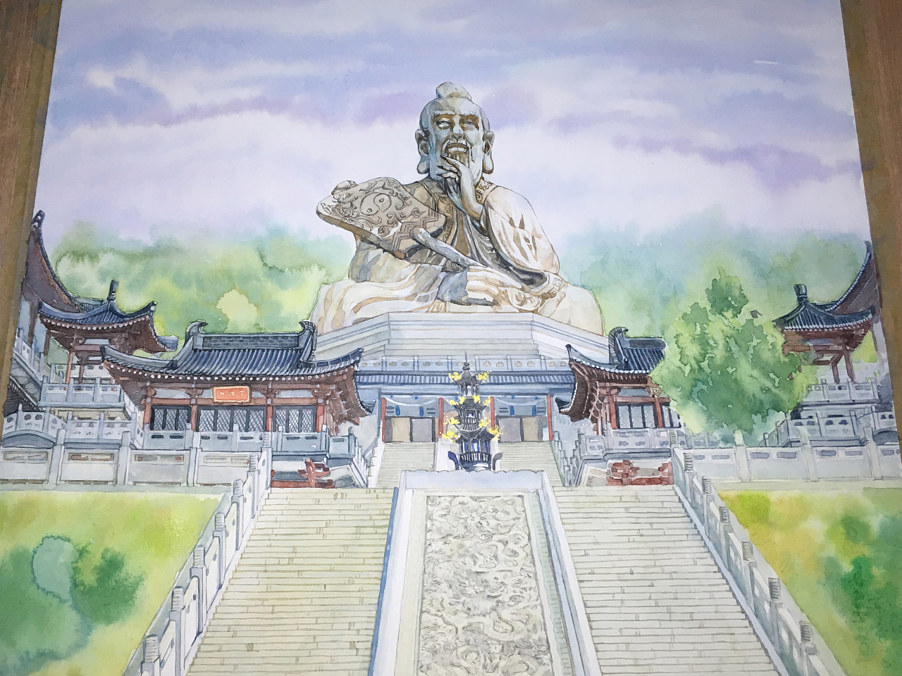 【手绘城市】茅山