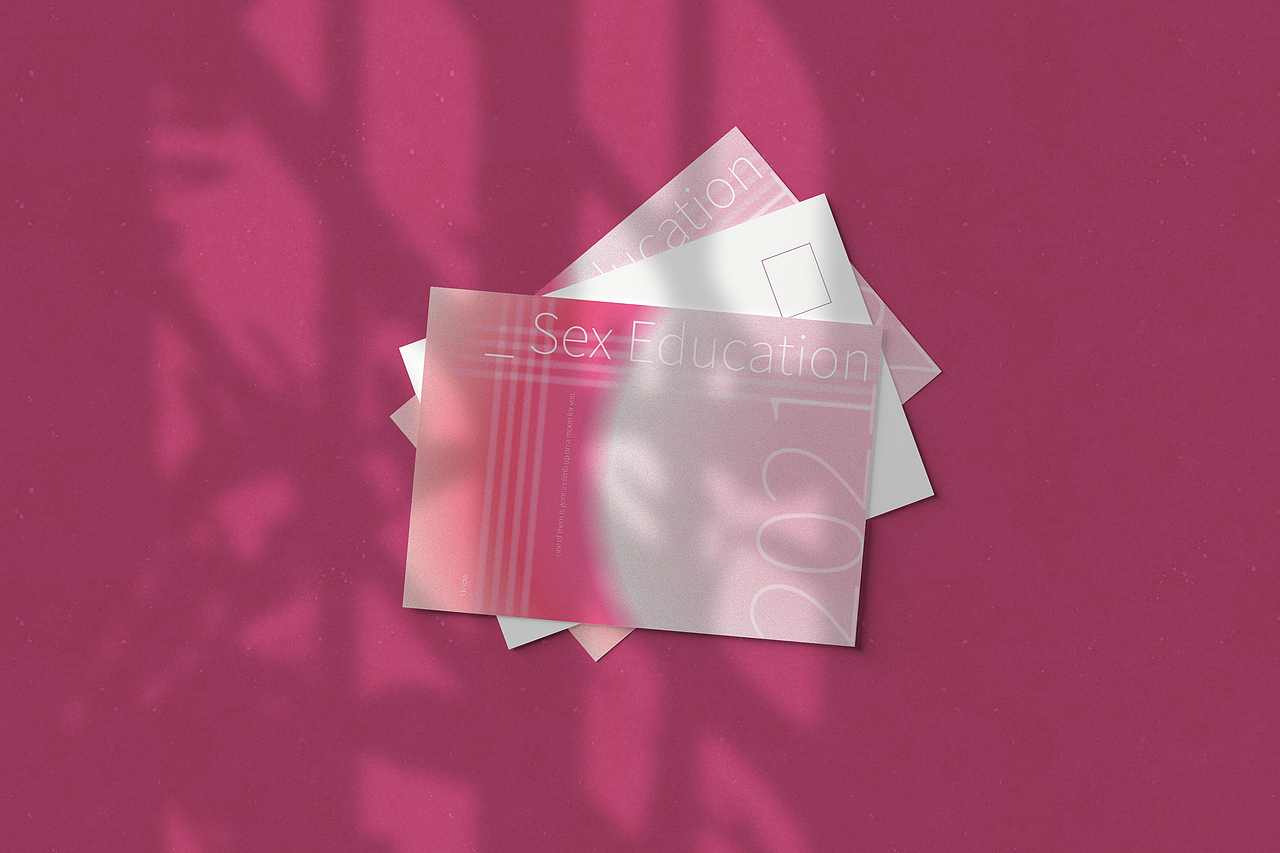 色彩感知海报设计 | 明信片设计 | Postcard Design