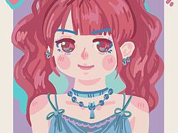 一些可爱插画卡哇伊啊