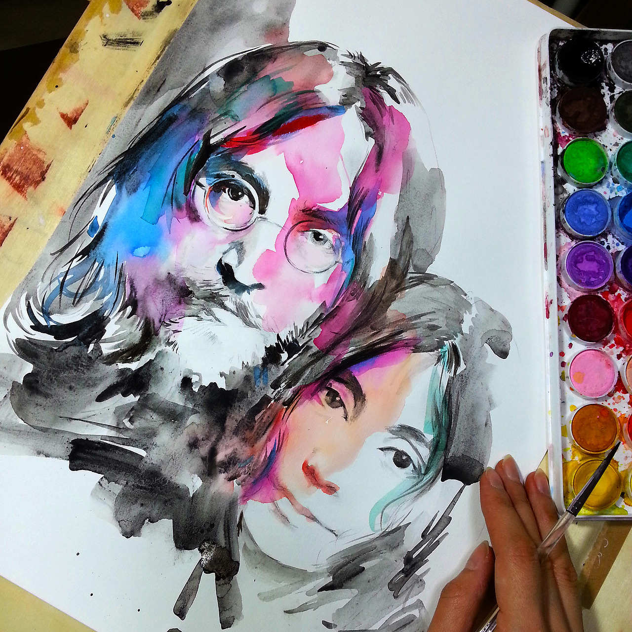 “乔布斯时代的苹果已经离我们渐行渐远。”——致今早没有悬念的发布会。（图ZMzM1NTg3NjQ=） - 商业插画 - 站酷设计师任桃桃原创素材 - 站酷ZCOOL