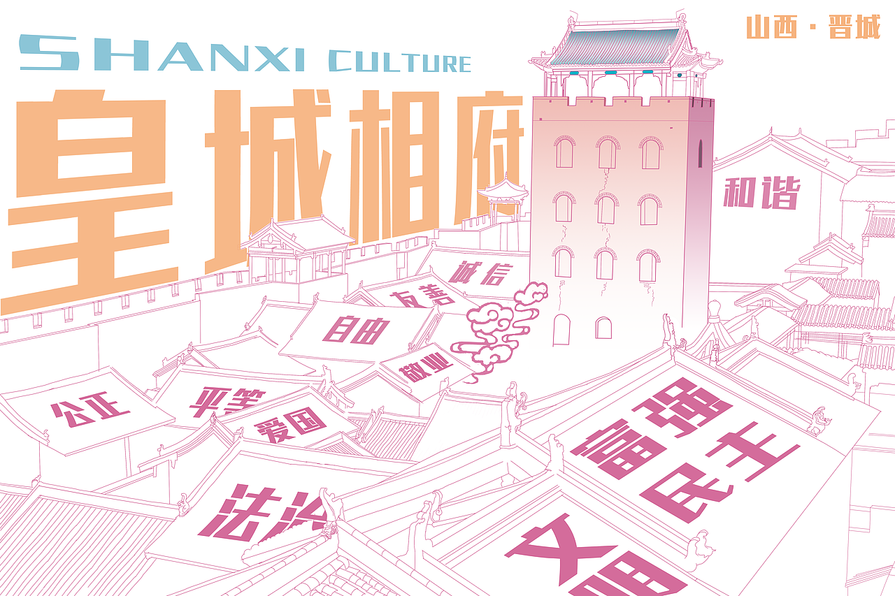 皇城相府(插画)