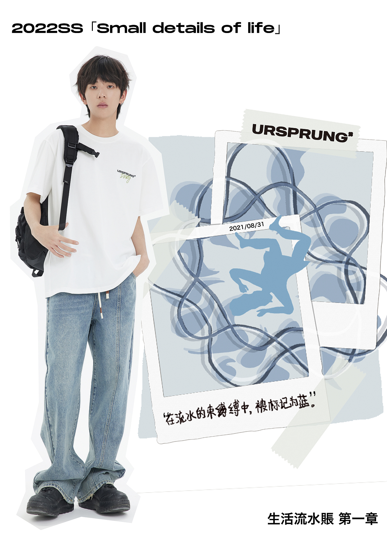 【做个有意思的服装品牌】 URSPRUNG 22SS新品第一波（图ZMjg1MjIzNTAw） - 商业插画 - 站酷设计师裁缝哼原创素材 - 站酷ZCOOL