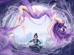 魔天记游戏系列海报(一)