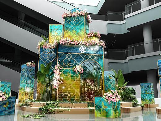 商业美陈 莫奈的后花园