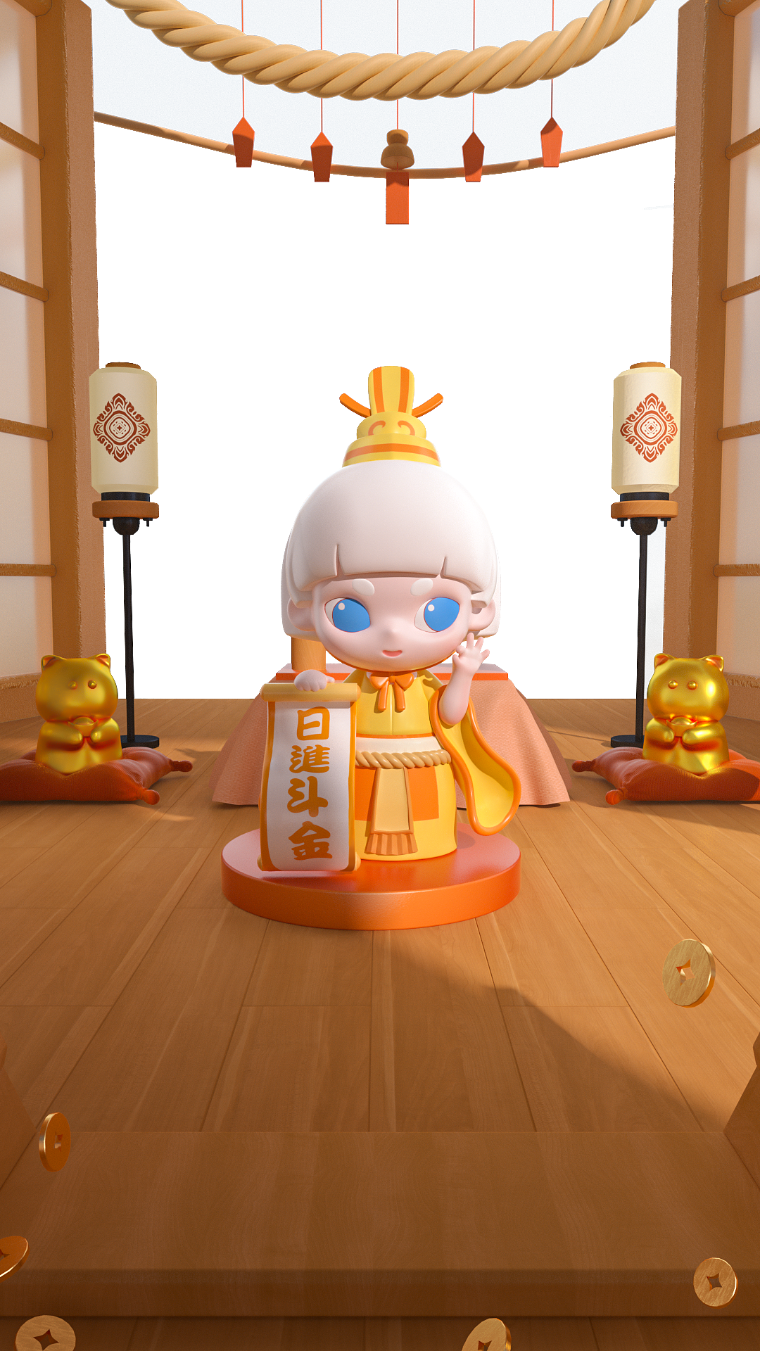 ip建模 场景渲染（图ZMzEwOTA1MzA0） - 人物/生物 - 站酷设计师创乐绘设计原创素材 - 站酷ZCOOL