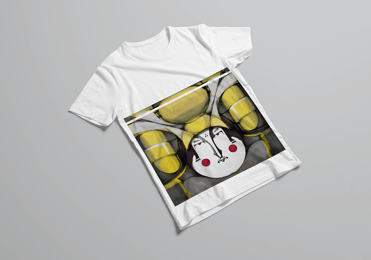 个性文化衫效果图