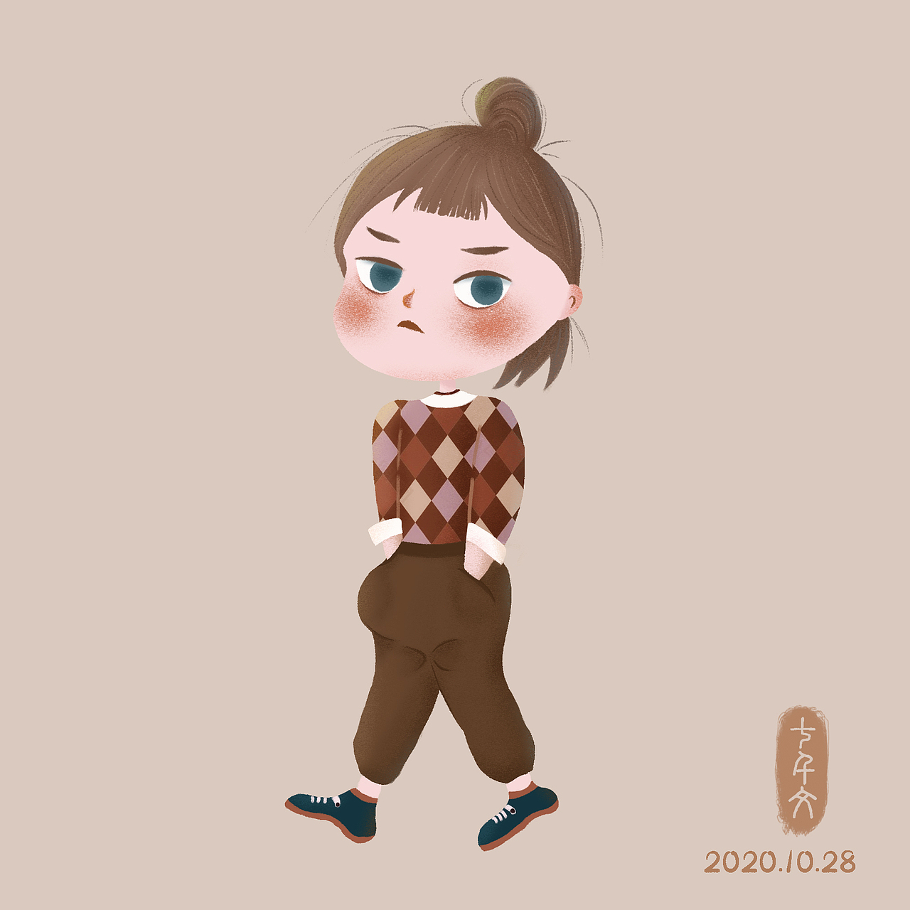 酷帅小可爱卡通形象