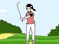 高尔夫 像素动画