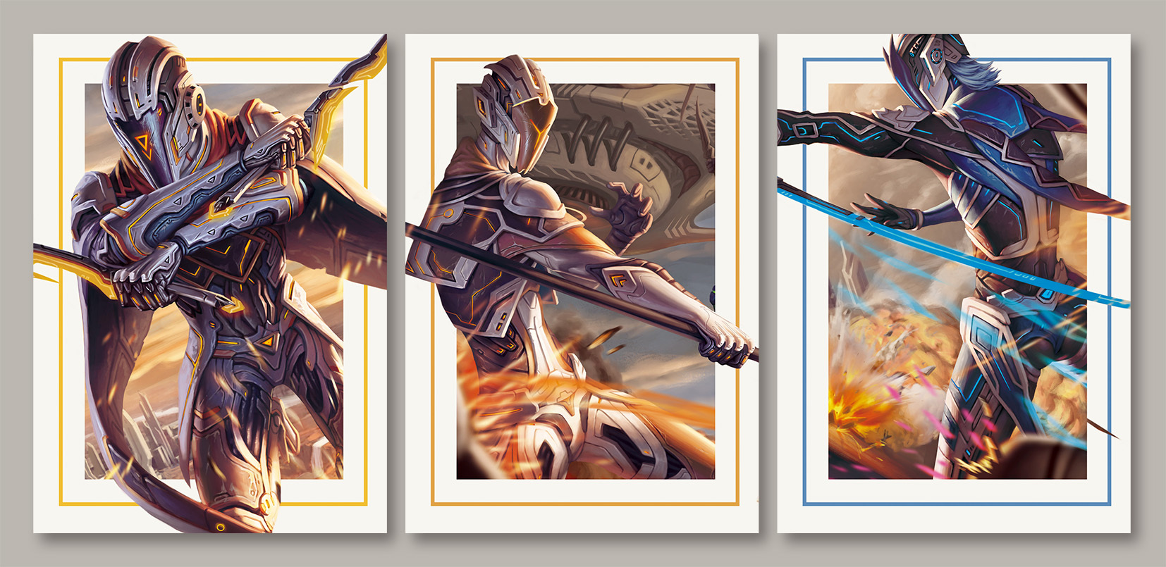 《光之守护者》游戏原画设计