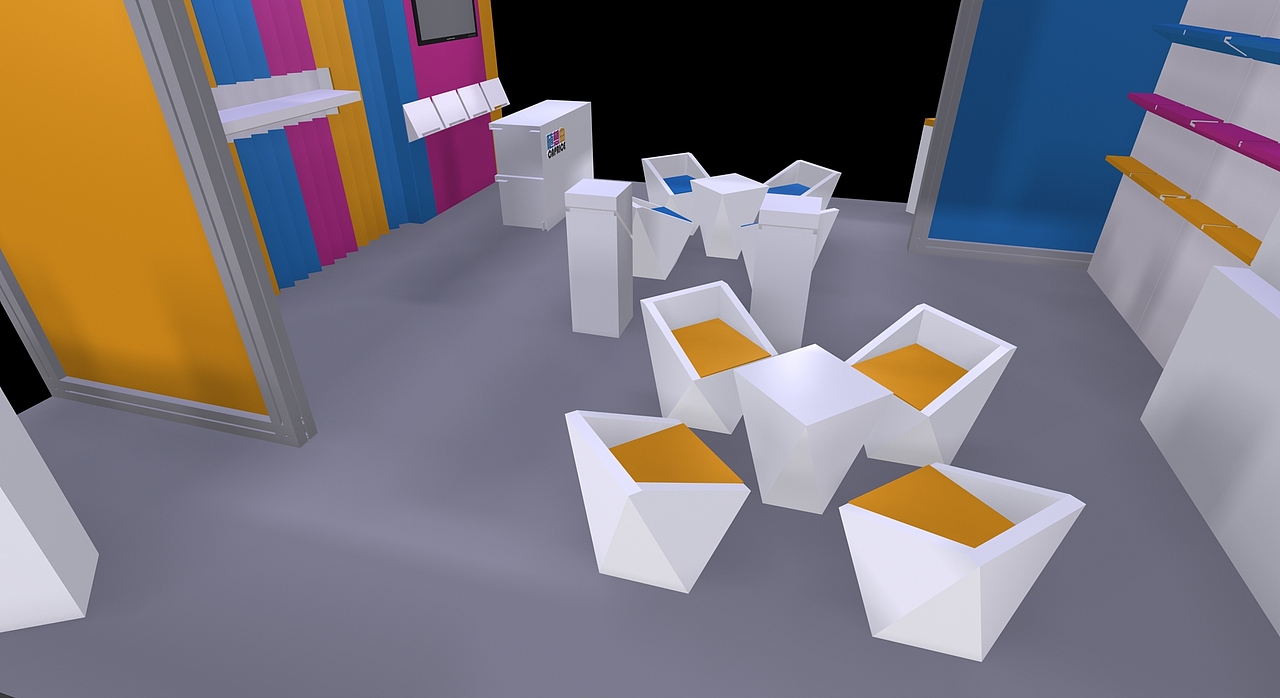 随想曲 6X6展位设计方案