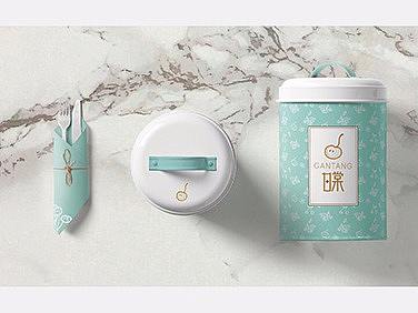 甘棠 甜品店 品牌设计