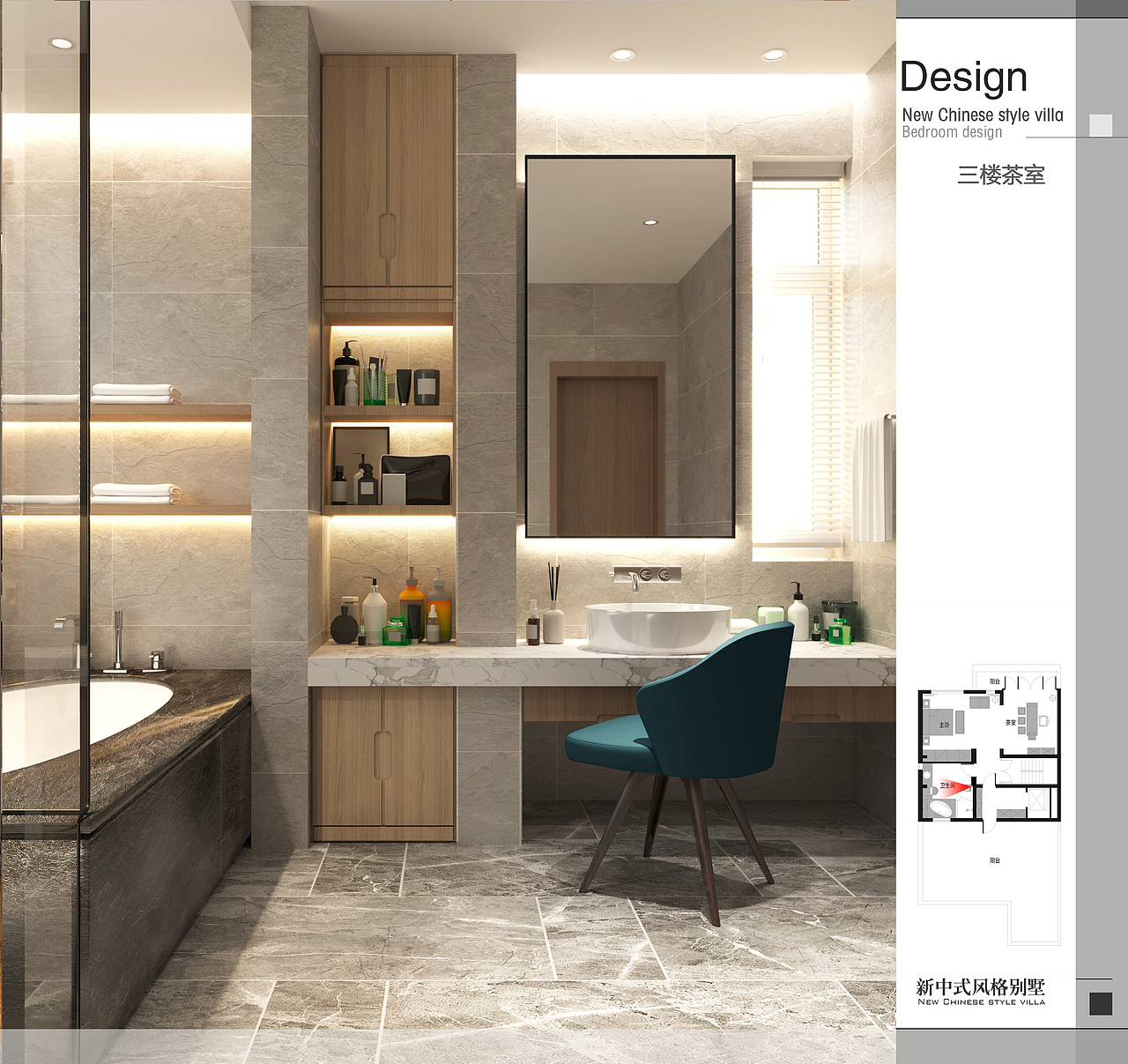 别墅室内设计（图ZMjE5ODYzMjIw） - 家装设计 - 站酷设计师我是柴某人原创素材 - 站酷ZCOOL