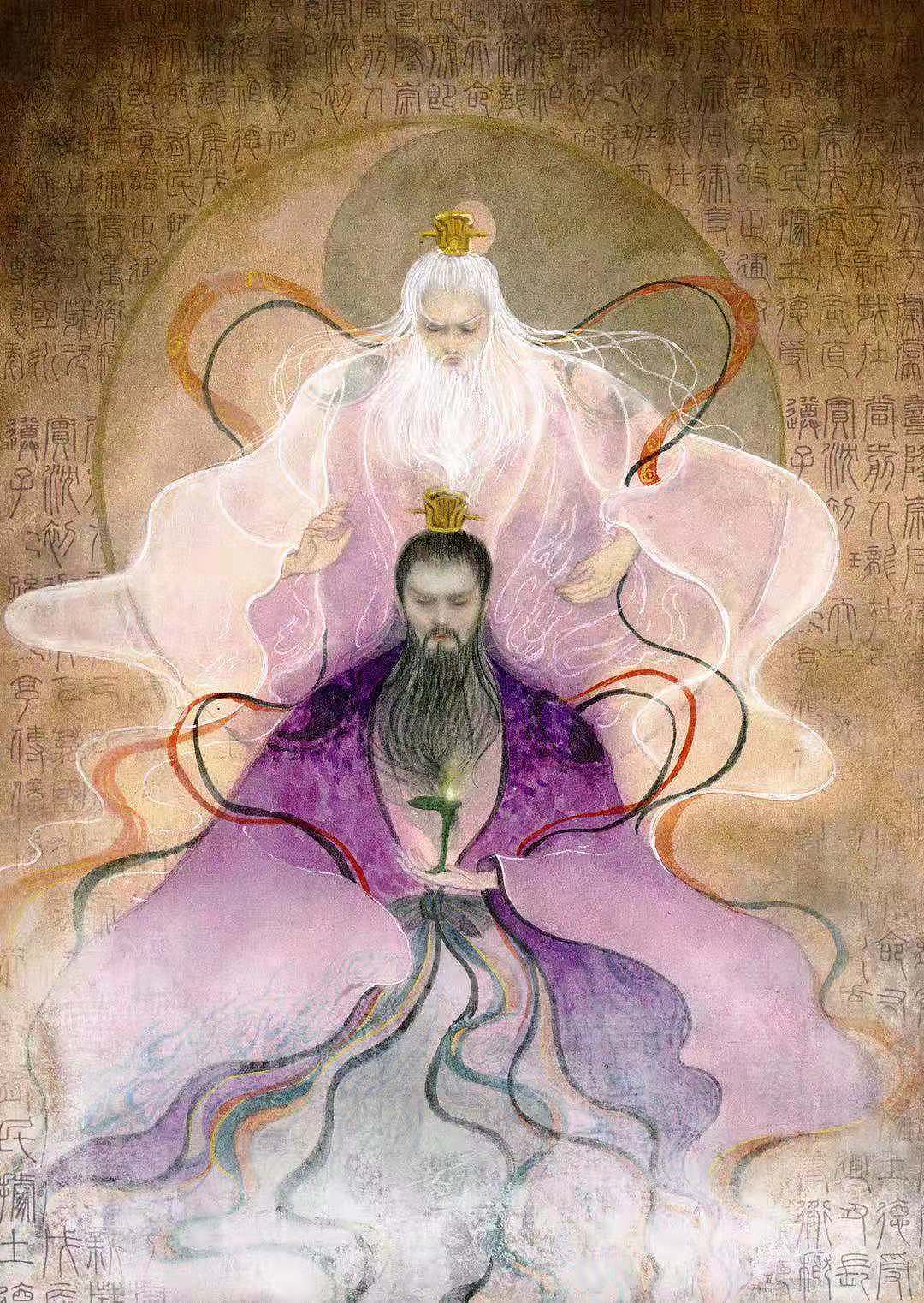 给《封神榜》画的一系列插图,书将于2020年出版.