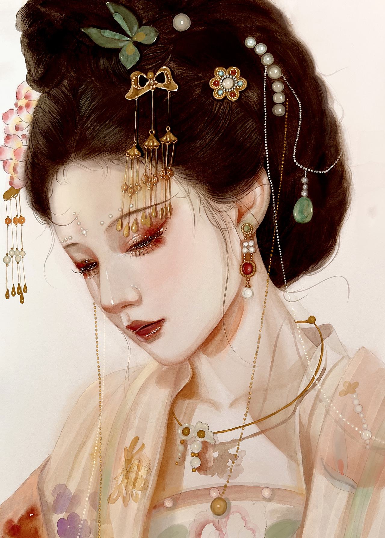 无关风月（图ZMzI5ODc3NTYw） - 绘画 - 站酷设计师迷森鹿水彩原创素材 - 站酷ZCOOL