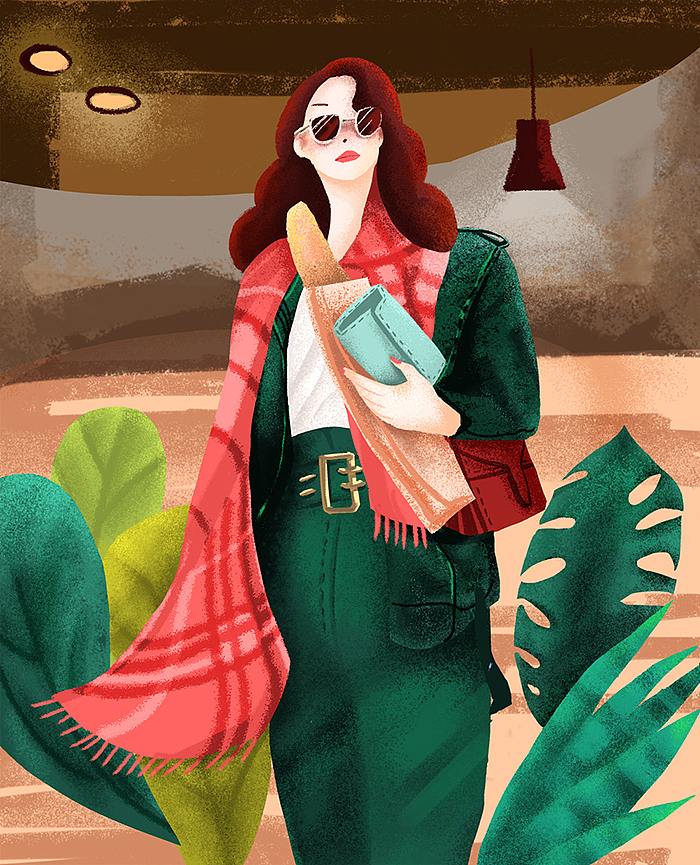 2019插画设计作品整理（图ZMTkyOTg5ODQw） - 商业插画 - 站酷设计师lynn_7yu原创素材 - 站酷ZCOOL