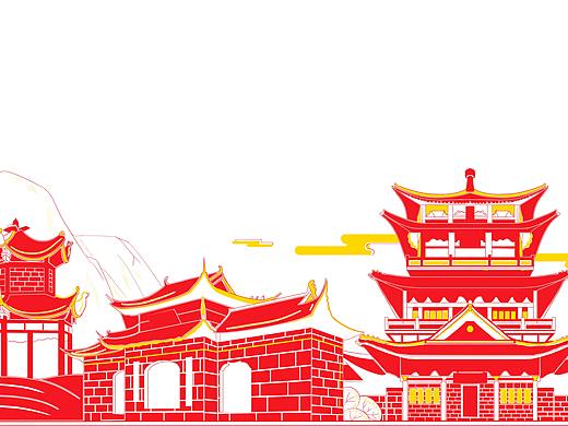 陶瓷文创设计 | 景德镇旅游文创 - 红色文化马克杯画纸