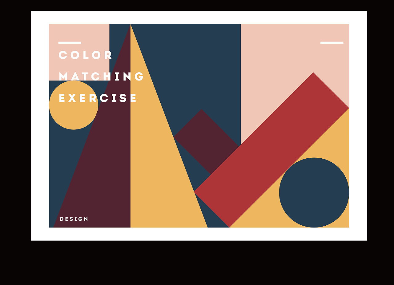 配色练习-color matching exercise