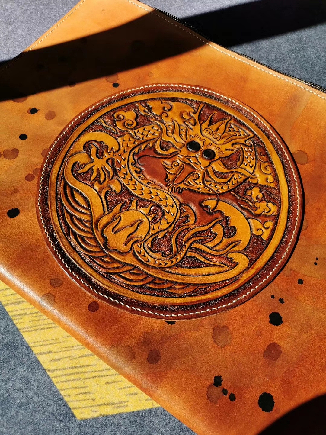 自己做的笔记本电脑包