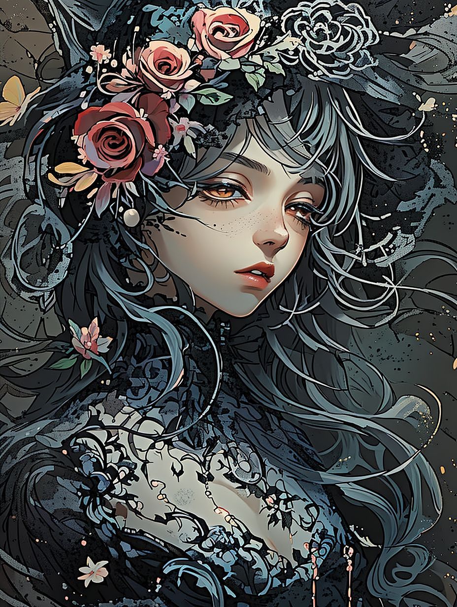 暗黑萝莉（图ZMzYwMjE0MzQw） - AI作品 - 站酷设计师Ai摄影喵原创素材 - 站酷ZCOOL