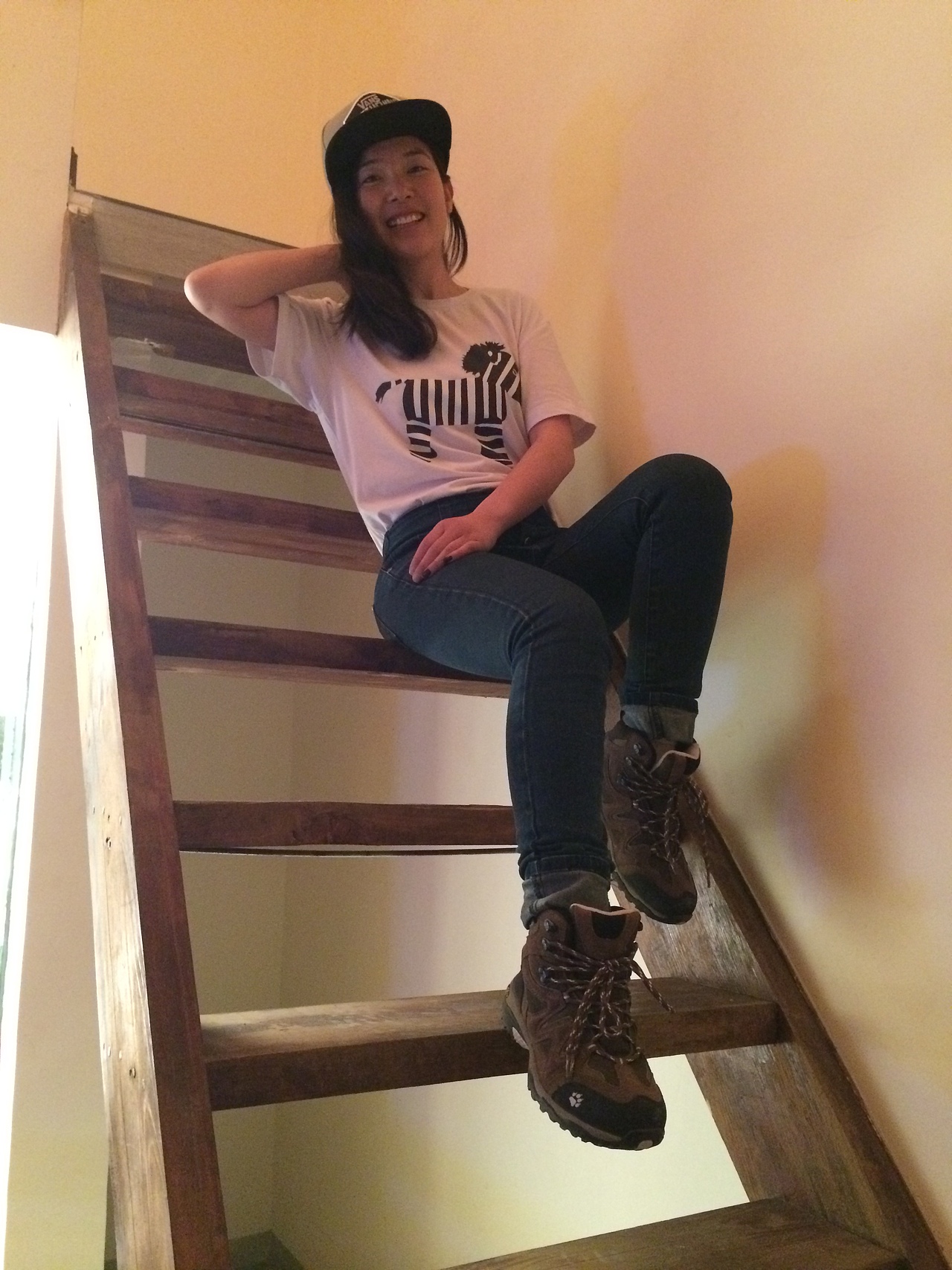 哈哈,自恋一下!这是我们在拉萨住的小阁楼,是一个北京哥们开的,为人豪爽!