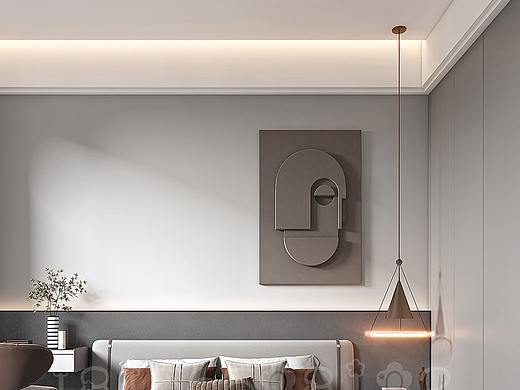 现代复式挑空极简别墅（个人主页-ZNTYwODY4MDQ=） - 家装设计 - 站酷设计师铁板土豆片哇原创素材 - 站酷ZCOOL