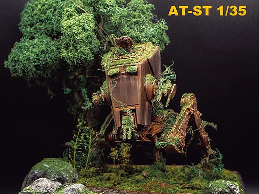 被遗忘的战争 STAR WARS AT-ST 1/35