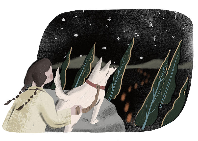 《鲁鲁》插画（图ZNTY3MDA0MDA=） - 商业插画 - 站酷设计师逆行阿星原创素材 - 站酷ZCOOL