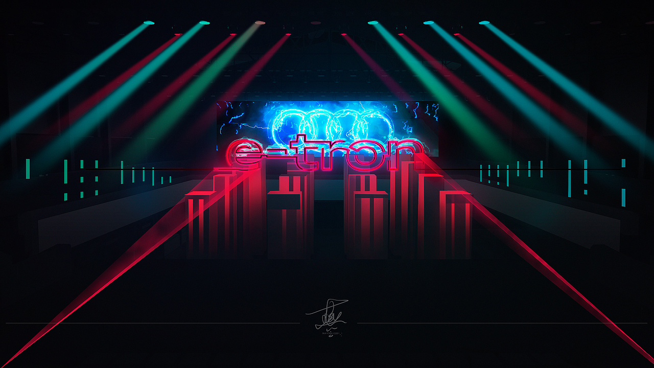 2019奧迪E-Tron上市發(fā)布會(huì)(美術(shù)內(nèi)容/部分)（圖ZMjEyMDMyNTAw） - Motion Graphic - 站酷設(shè)計(jì)師Iris1320DX原創(chuàng)素材 - 站酷ZCOOL