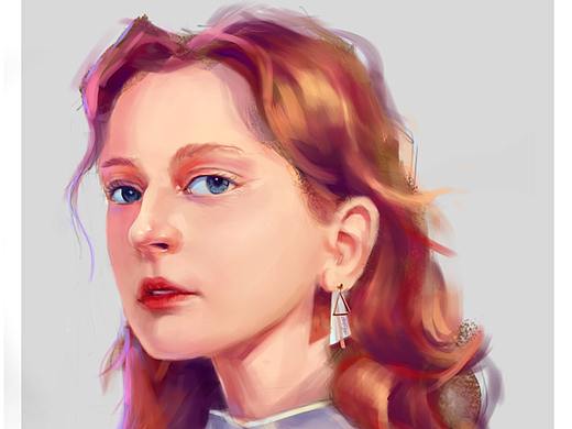 今日的厚涂頭像練習(xí)（個人主頁-ZNTIxMTI0NDg=） - 創(chuàng)作習(xí)作 - 站酷設(shè)計師一只豬皮怪原創(chuàng)素材 - 站酷ZCOOL