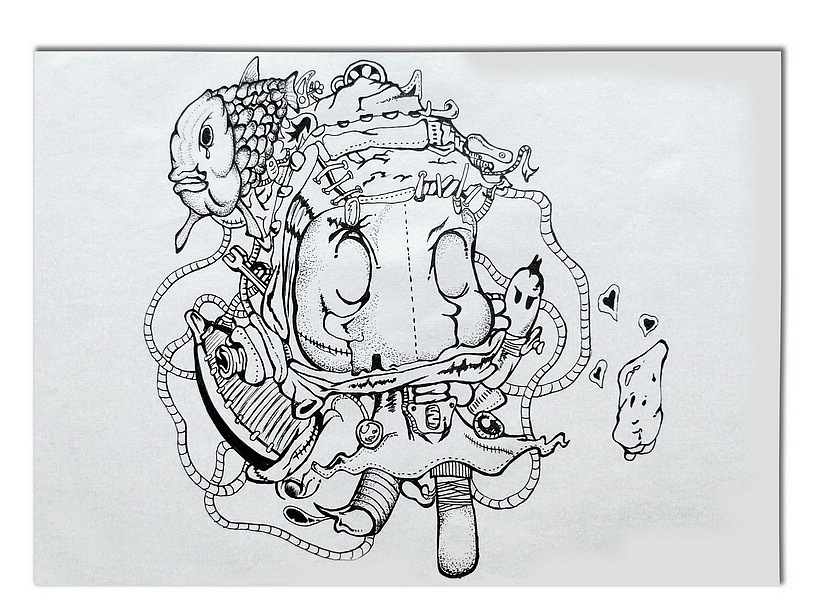 无聊 仿制 瞎画（图ZNTg1NzQyMA==） - 商业插画 - 站酷设计师xu66568886原创素材 - 站酷ZCOOL