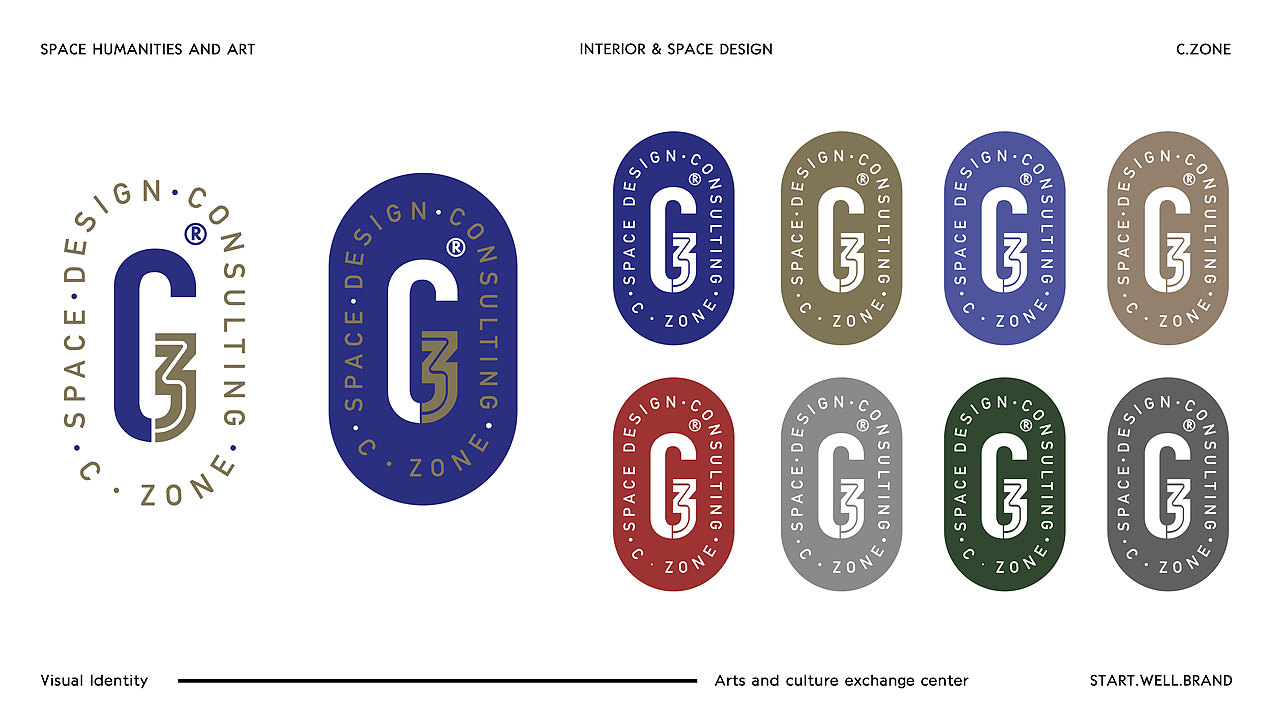 上海C.ZONE从竹空间建筑设计咨询-品牌VI设计策划（图ZMjA3NDkxOTI0） - 品牌 - 站酷设计师思悟品牌设计原创素材 - 站酷ZCOOL