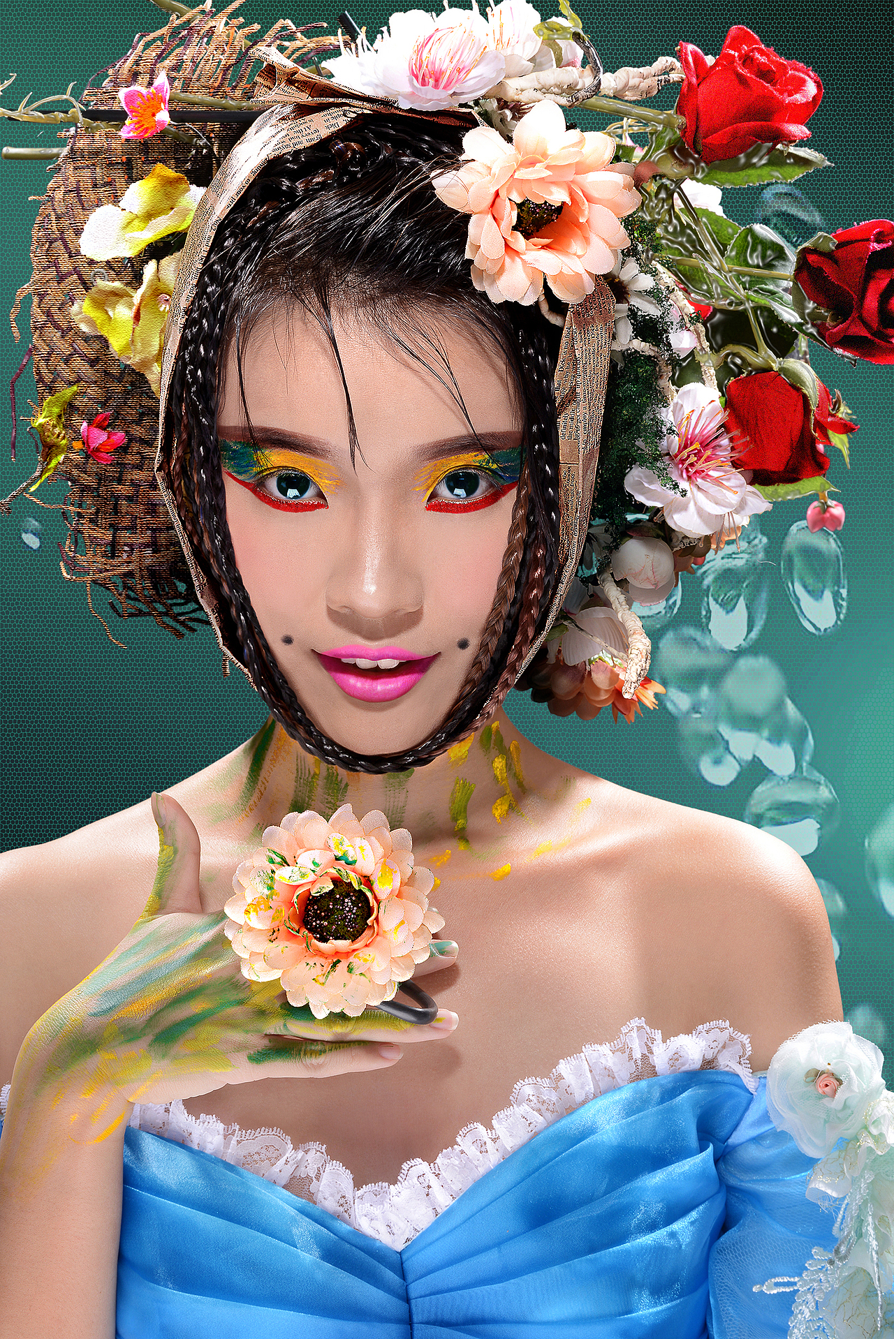 人像摄影创意精修