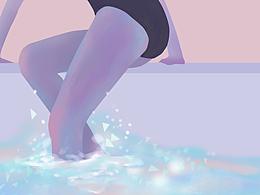 【星空與夏天】____去年畫的那些畫