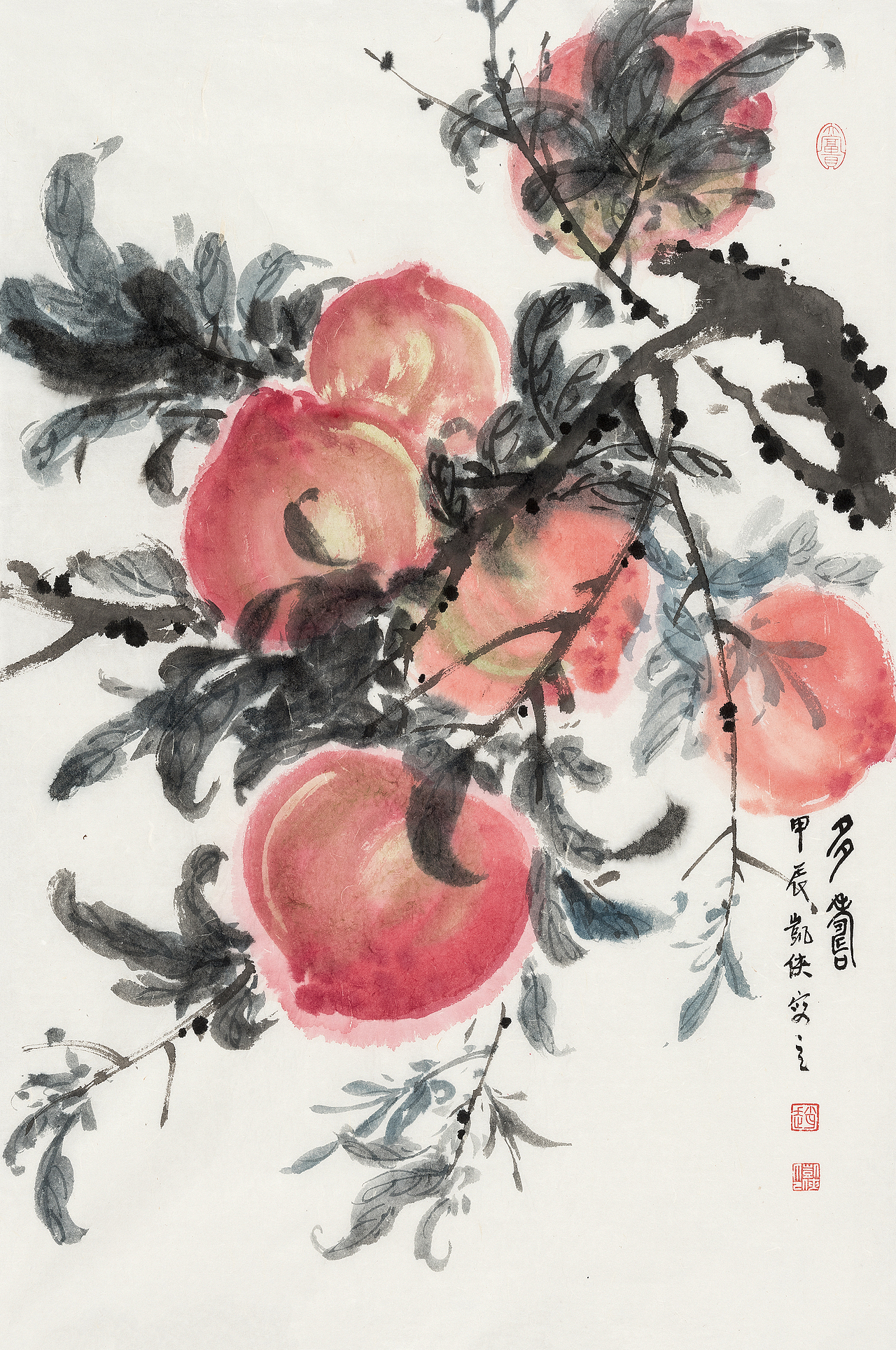 赵凯侠花鸟画作品一平尺价格